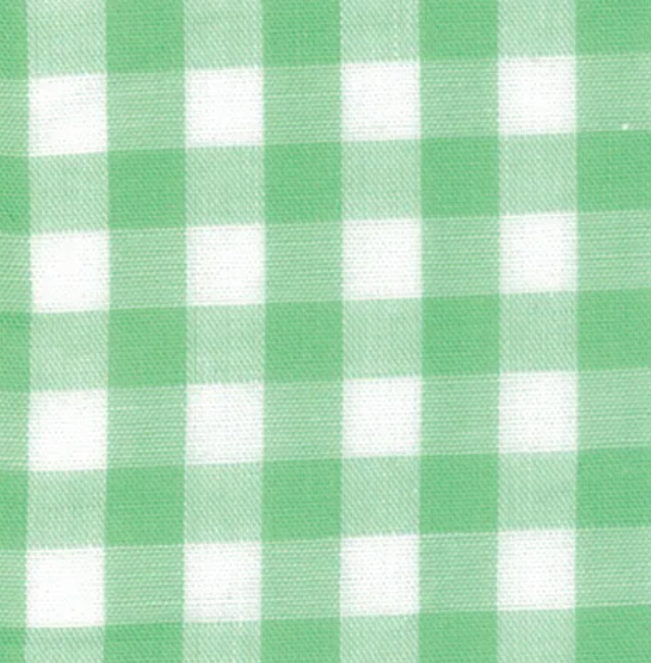 Picnic by Devonstone - Check Green (sold in 25cm (10") increments)