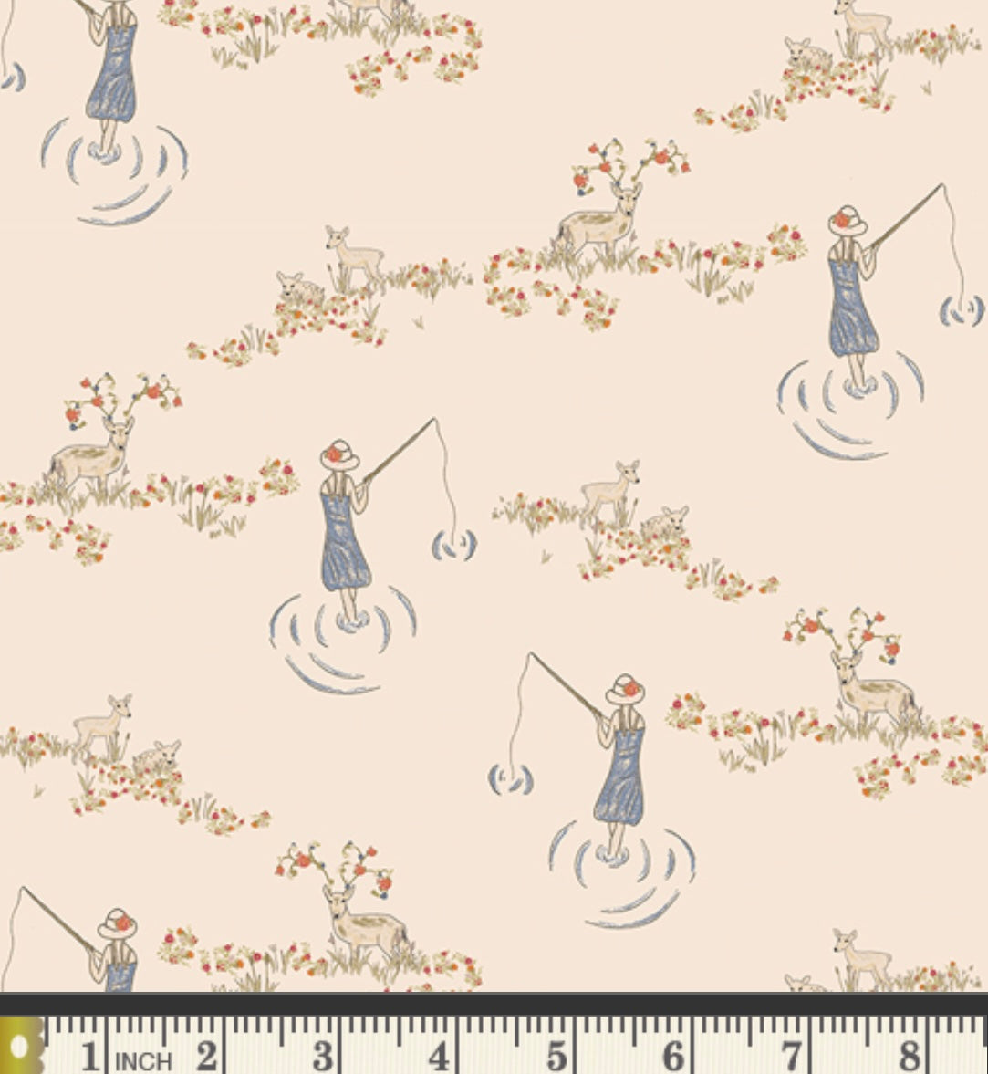 Garden of Opulence by Art Gallery Fabrics - Fawn Day