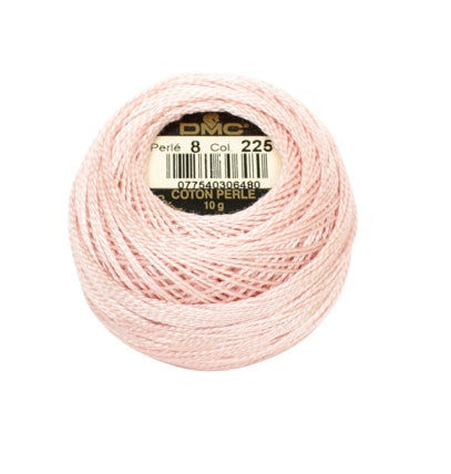 DMC Perle 8 thread- 225 Very Light Shell