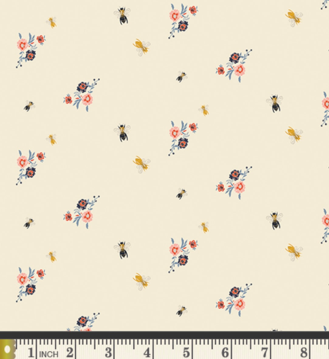 Garden of Opulence by Art Gallery Fabrics - Bees and Bits