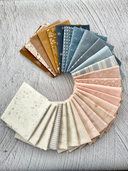 Heiress to a Shipping Fortune - 4, 9, 12, 16, 20, 25 or 30 Curated Fat Quarter Bundle