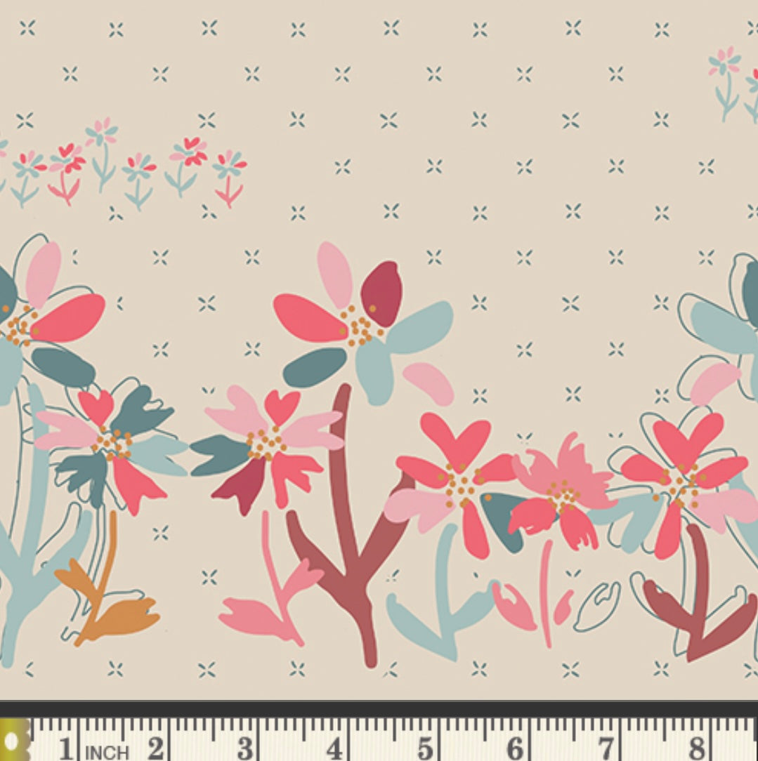 SALE The Softer Side by Art Gallery Fabrics - End of Bolt - Gathering Blooms x 4.25 Metres