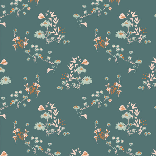 Bookish by Art Gallery Fabrics- Camomile Bliss Fresh (sold in 25cm  (10") increments)