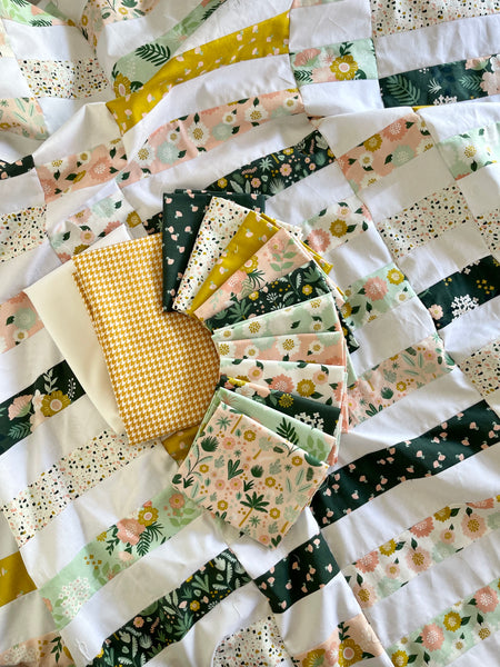 Madeline Quilt by Penelope Handmade fabric bundle kit