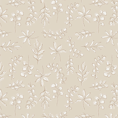 Soften the Volume by Art Gallery Fabrics-  Sunbleached Leaves (sold in 25cm  (10") increments)