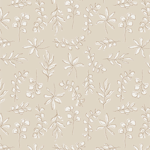 Soften the Volume by Art Gallery Fabrics-  Sunbleached Leaves (sold in 25cm  (10") increments)