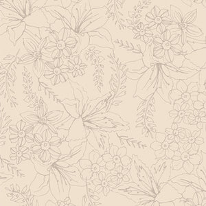 Soften the Volume by Art Gallery Fabrics-  Natural Bouquet (sold in 25cm  (10") increments)