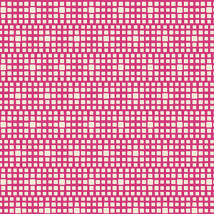 Squared Elements by Art Gallery Fabrics- King’s Road Fuchsia