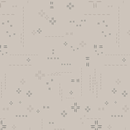 Serenity Fusion coordinates by Art Gallery Fabrics- Porcini Decostitch (sold in 25cm  (10") increments)