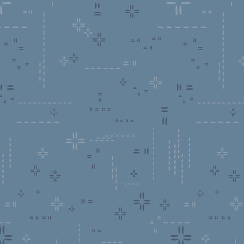 Decostitch Elements by Art Gallery Fabrics- Blue Minerale (sold in 25cm  (10") increments)