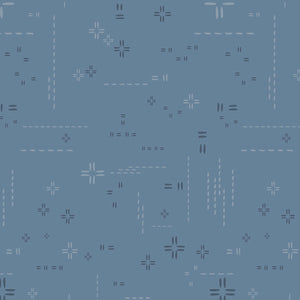 Decostitch Elements by Art Gallery Fabrics- Blue Minerale (sold in 25cm  (10") increments)