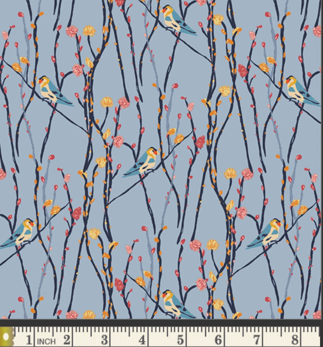 Garden of Opulence by Art Gallery Fabrics - Illusionist Vine (sold in 25cm  (10") increments)
