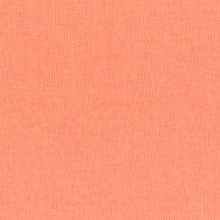 Robert Kaufman Essex Linen - Mango (sold in 25cm (10") increments)