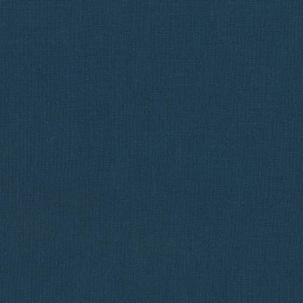 Robert Kaufman Essex Linen- Midnight (sold in 25cm (10") increments)
