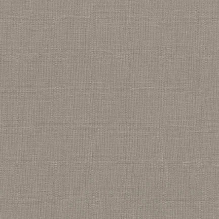Robert Kaufman Essex Linen- Pewter (sold in 25cm (10") increments)