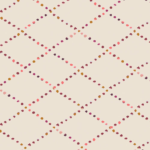 Rosewood Fusion by Art Gallery Fabrics-  Bokeh Lattice Rosewood