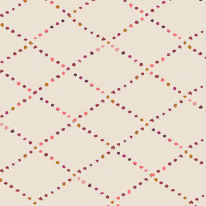 Rosewood Fusion by Art Gallery Fabrics-  Bokeh Lattice Rosewood