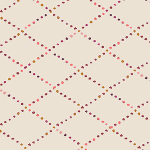 Rosewood Fusion by Art Gallery Fabrics-  Bokeh Lattice Rosewood (sold in 25cm  (10") increments)