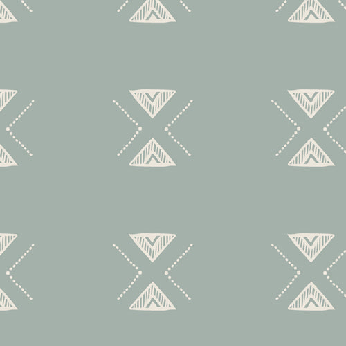 Serenity Fusion by Art Gallery Fabrics-  Triangular Serenity (sold in 25cm  (10") increments)