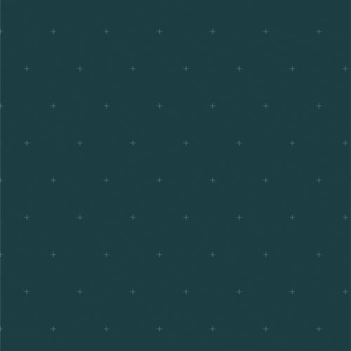 Gloria by Art Gallery Fabrics - Handstitched Teal (sold in 25cm  (10") increments)