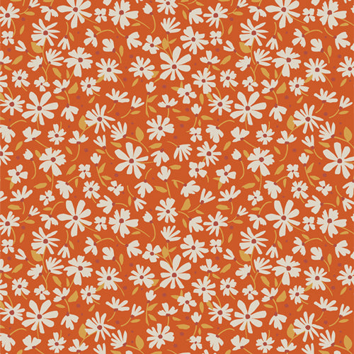 Gloria by Art Gallery Fabrics - Nostalgia Meadow Rust