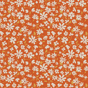 Gloria by Art Gallery Fabrics - Nostalgia Meadow Rust (sold in 25cm  (10") increments)