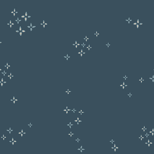 Garden Dreamer by Art Galley Fabrics- Twinklestar Blue (sold in 25cm  (10") increments)