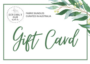 Scribbly Gum Quilt Co Gift Card- email