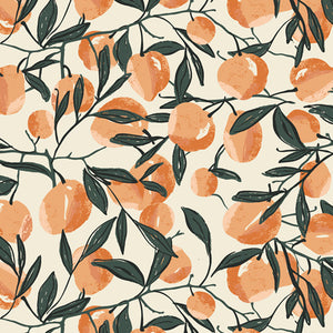 Her & History by Art Galley Fabrics- Leo's Orchard (sold in 25cm  (10") increments)