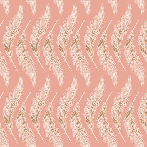 Homebody by Art Gallery Fabrics-  Presently Plumes Rose