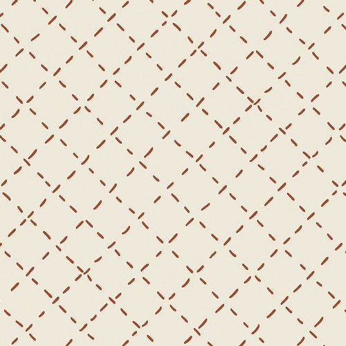 Little Clementine by Art Gallery Fabrics- Coziness Marshmellow (sold in 25cm  (10") increments)