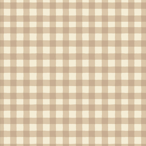 Small Plaid of my Dreams by Art Gallery Fabrics- Creme (sold in 25cm  (10") increments)