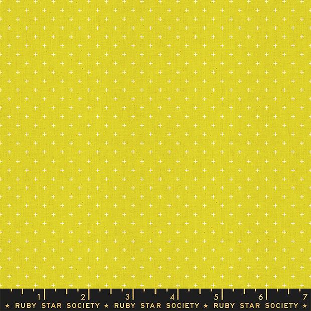 Add It Up by Ruby Star Society - Citron (sold in 25cm (10") increments)