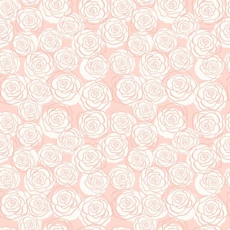 Bliss by My Mind's Eye for Riley Blake Designs for Riley Blake Designs - Blush (sold in 25cm  (10") increments)