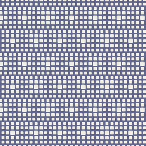 SALE Squared Elements by Art Gallery Fabrics- Blueberry (sold in 25cm  (10") increments)