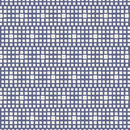 SALE Squared Elements by Art Gallery Fabrics- Blueberry (sold in 25cm  (10") increments)