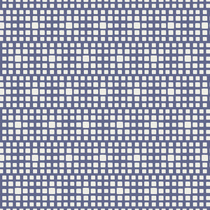 SALE Squared Elements by Art Gallery Fabrics- Blueberry (sold in 25cm  (10") increments)