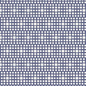 SALE Squared Elements by Art Gallery Fabrics- Blueberry (sold in 25cm  (10") increments)