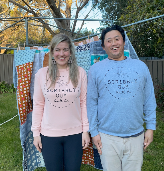 Scribbly Gum Jumper/ Sweater (Grey or Pink)