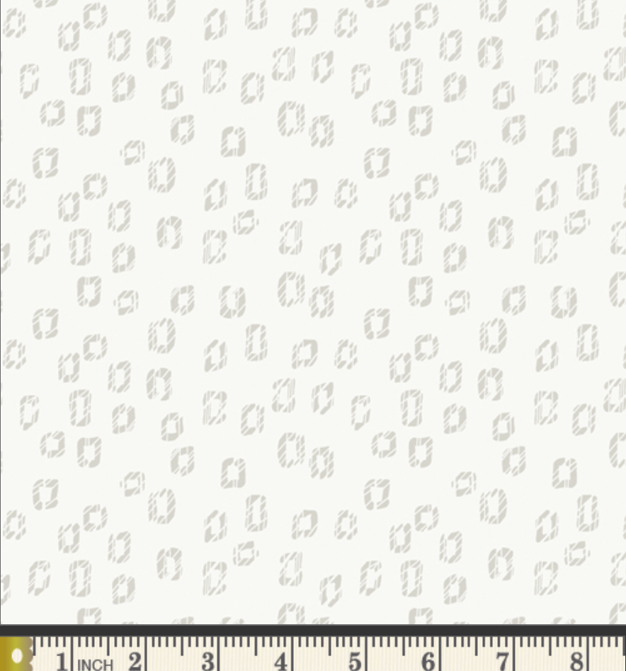Duality Fusion by Art Gallery Fabrics - Woodblock White