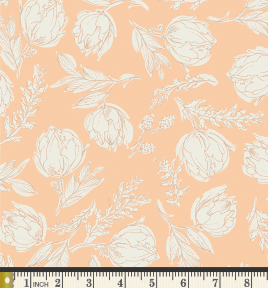 Nectarine Fusion by Art Gallery Fabrics - Unruly Terrace