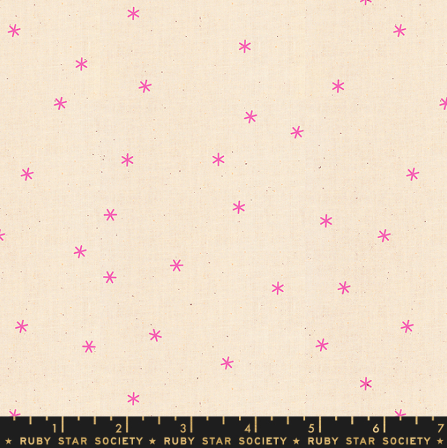 Ruby Star Society Basics - Spark - Neon Pink (sold in 25cm (10") increments)