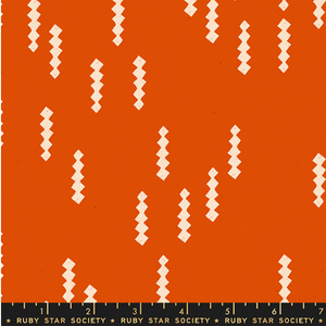 Vessel by Ruby Star Society - Falling Gems Warm Red (sold in 25cm  (10") increments)