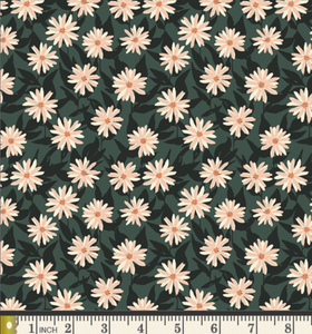 Her & History by Art Galley Fabrics- Lila's Pressed Flowers (sold in 25cm  (10") increments)