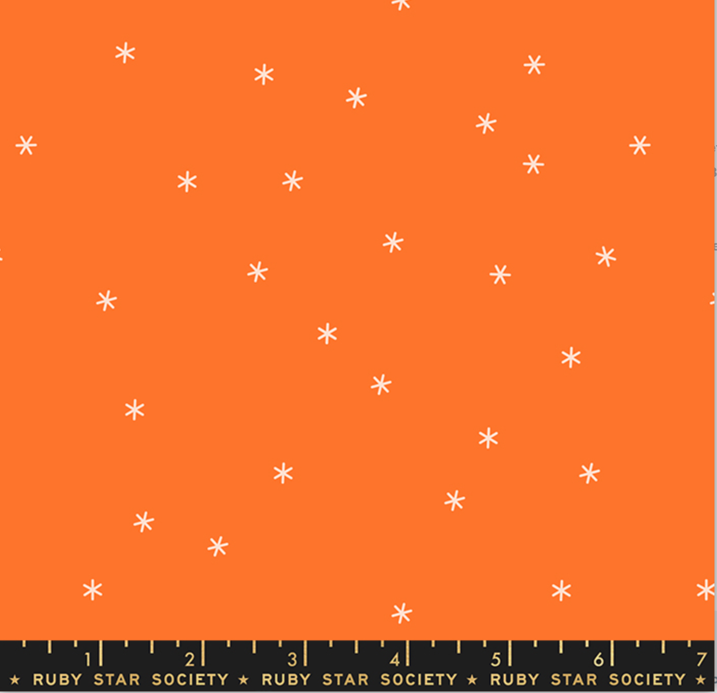 Ruby Star Society Basics - Spark - Orange (sold in 25cm (10") increments)
