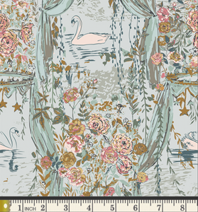 Willow by Sharon Holland for Art Gallery Fabrics - Rosewater Ballet (sold in 25cm  (10") increments)