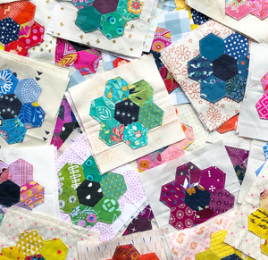 Tales of Cloth Paper Hexagons - Various Sizes