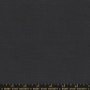 Warp and Weft Honey by Ruby Star Society - Warp Weft Honey Chore Black (sold in 25cm  (10") increments)