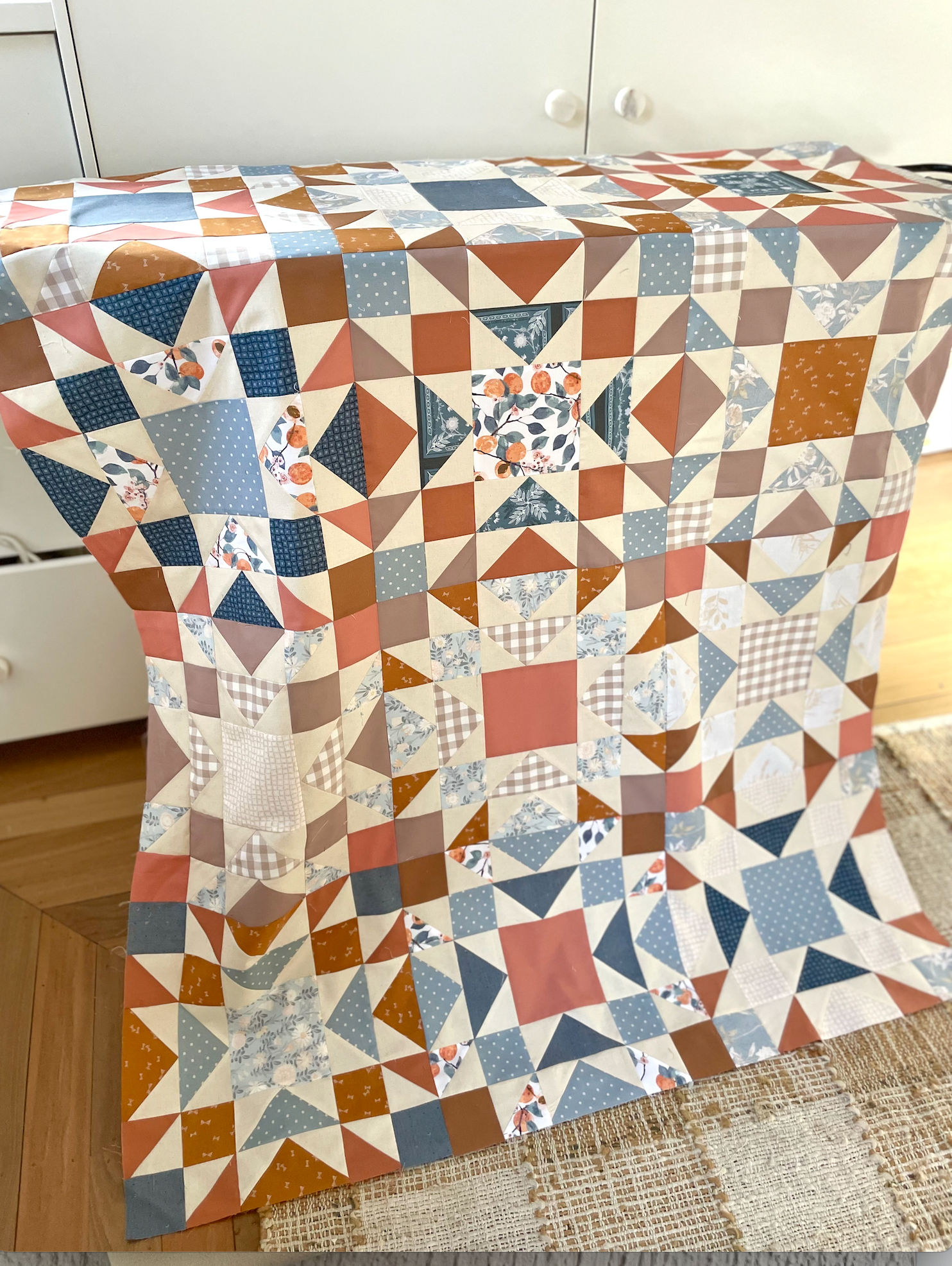 Felix Quilt by Penelope Handmade Fabric Bundle Kit - Two Sizes