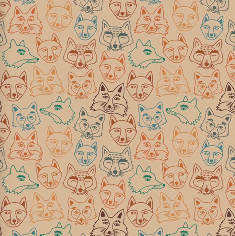 Timberline by Jessica Swift for Art Gallery Fabrics - Hello Fox Oak